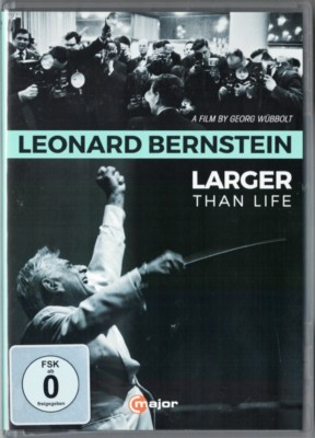 DVD Leonard BERNSTEIN LARGER THAN LIFE Georg Wübbolt Gustavo Dudamel Kent Nagano