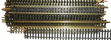 HO SCALE 12 PCS BRASS 9 STRAIGHT TRACK COMPAT...