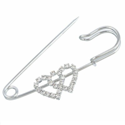 RUISPEED 4er Set Broschen & Anstecknadeln Für Damen - Strass-Verzierung Für Blusen, Schals & Röcke