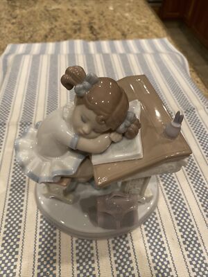 Lladro 6802 Waiting For The Bell - Mint Condition | eBay