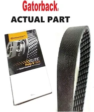 NEW Serpentine Belt Poly-V The Quiet Belt Gatorback CONTINENTAL ELITE 4060475