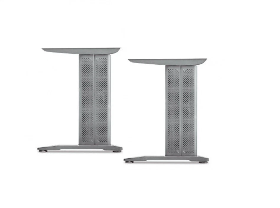 Schreibtischgestell Tischgestell f. Computertisch Stahl silbergrau