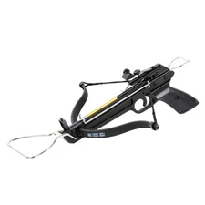 80 lb Black Archery Pistol Hunting Crossbow bow + 15 Bolts / Arrows 150 lbs Mini