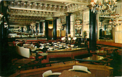 Postcard The Willard Room Interior, Washington D. C. - used in