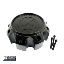 American Racing Atx Wheel Center Cap 2-piece Satin Black 1079l170-axsb