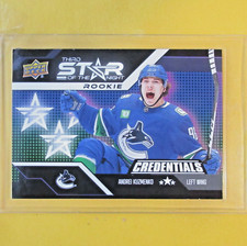 ANDREI KUZMENKO 2022-23 Upper Deck Credentials 3rd.Star of the Night #3SR1  Canu