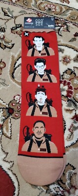 ODD SOX GHOSTBUSTERS KNITS MENS SOCKS SIZE 8-12 NEW