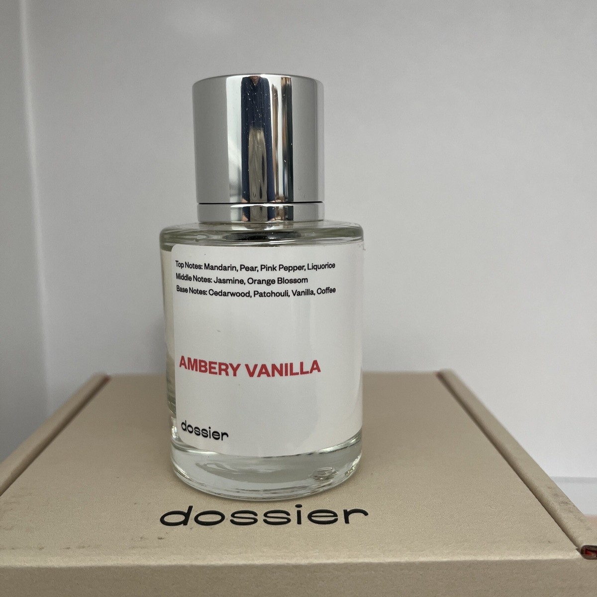 Perfume Ambery Pink Gold Amber Crystals And Vanilla Perfume