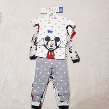 Disney Baby Mickey Mouse Pajamas - 4 Piece Set - Size 12M - NWT