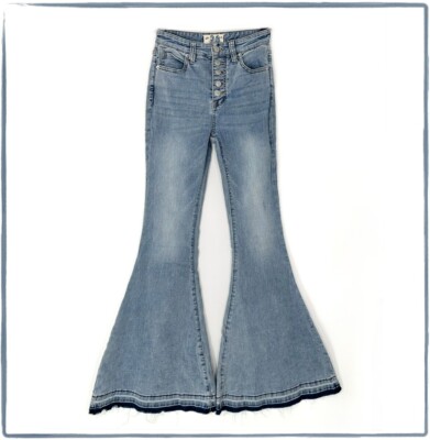 Free People We The Free Twenty Six super flare Bell bottom high