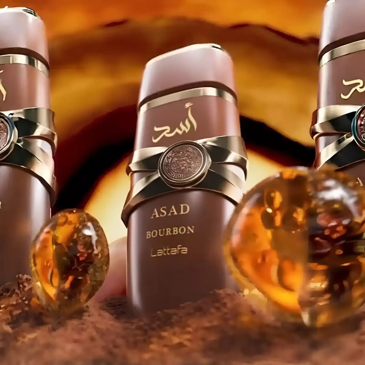 Asad Bourbon Eau De Parfum Spray 100ML (3.4 OZ) By Lattafa