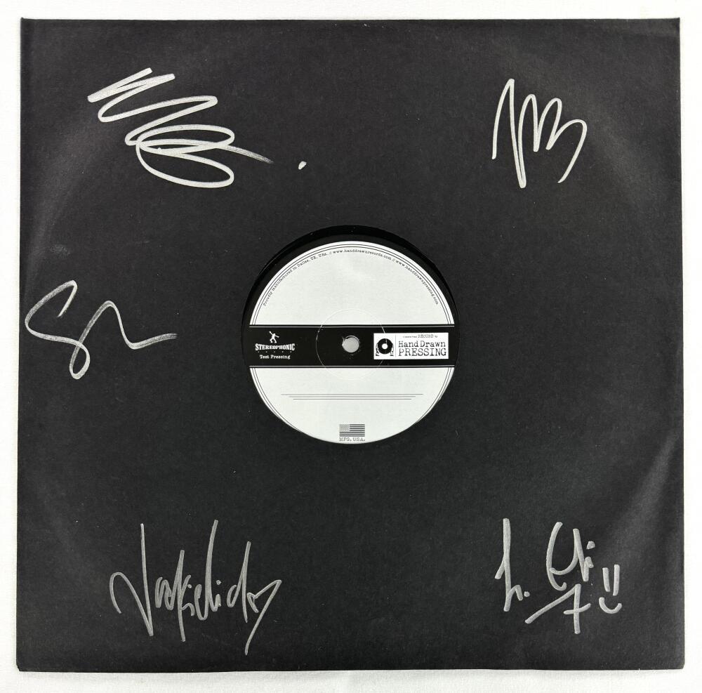 Mt. Joy Full Band Signed Autograph Rearrange Us Album Vinyl LP