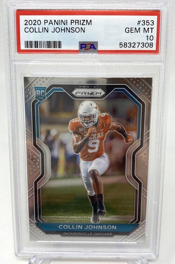 Collin Johnson Panini Prizm #353 Base