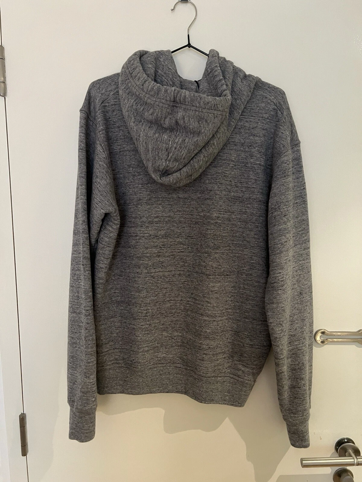 Felpa con cappuccio DSquared2 Dsquared2 stampa logo coulisse grigio scuro piccola pile