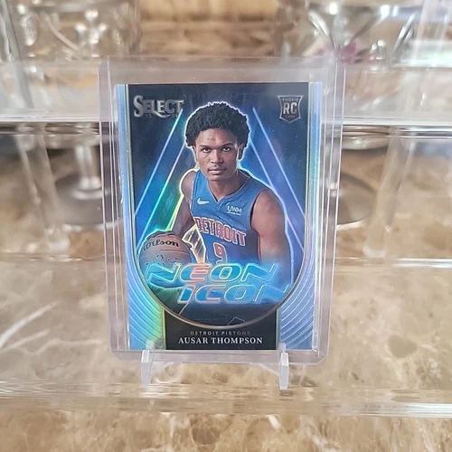 🧨🔥🔥2023-24 Panini Select - Neon Icons Silver Prizm #2 Ausar Thompson (RC)🧨🔥