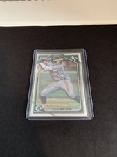 2024 Bowman Chrome Prospects Jacob Wilson RC #BCP3. NrMt