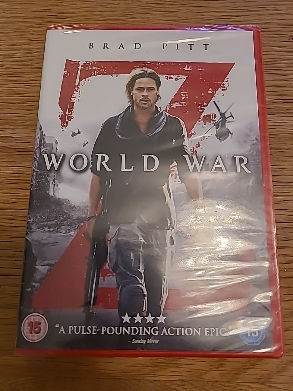 New And Sealed  - World War Z DVD Sci-Fi & Horror (2013) Brad Pitt