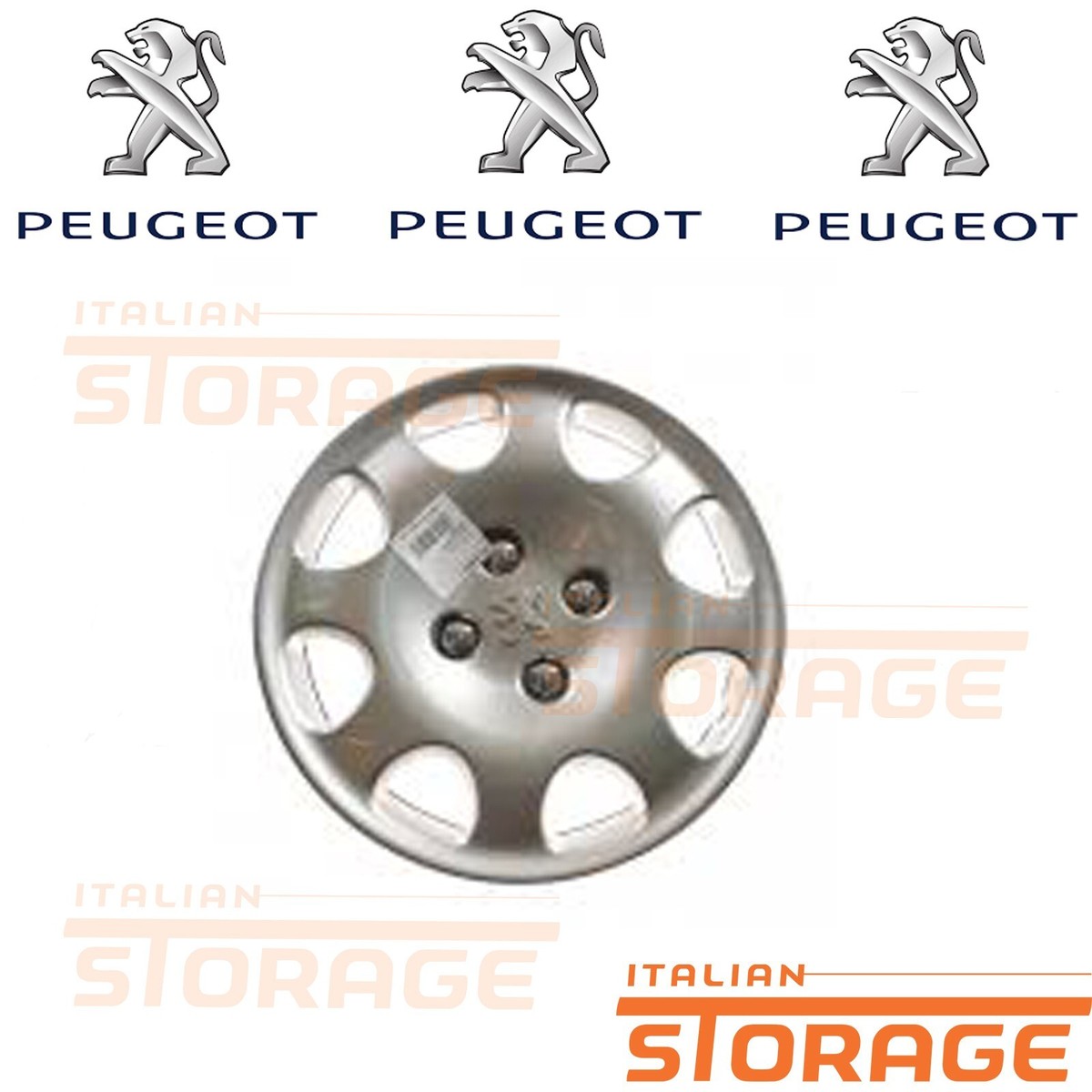 Enjoliveur De Roue 14 Pouces Pour Peugeot 306 - Référence 9627182577 MICA 1 - Occasion