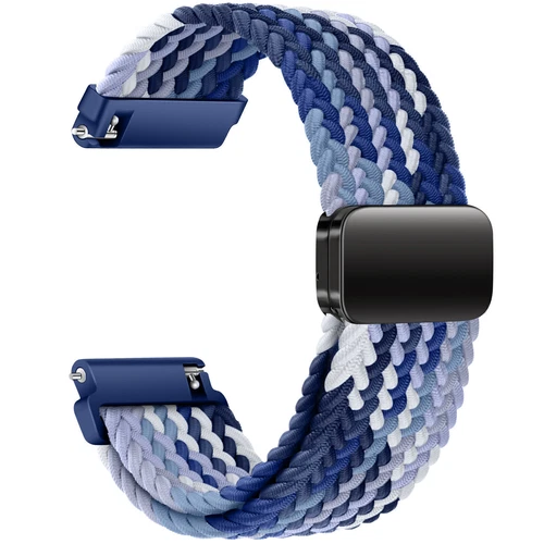 Correa de reloj de pulsera magnética de nailon trenzado de 18 mm 20 mm 22 mm correa de liberación rápida - Imagen 68 de 169