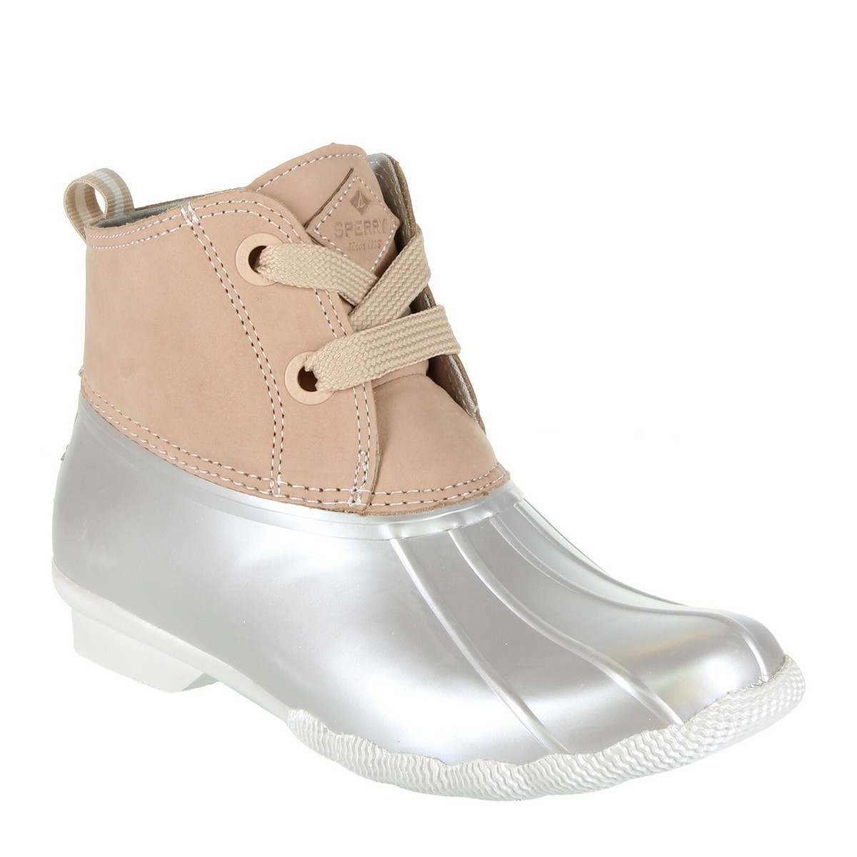 Sperry Top Sider Saltwater 2-Eye Nubuck Duck Rain Winter Boots