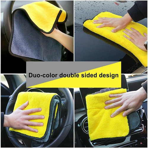 Double-sided Microfiber Absorbent Towel Car Wash Pet Cleaning Towel Cloth # - Picture 5 of 14