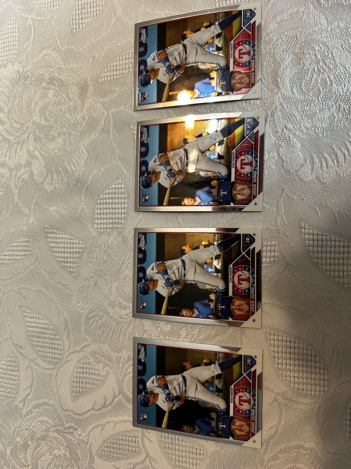 Josh Jung 2023 Topps Chrome #93 PSA GEM MT 10 Texas Rangers Rookie