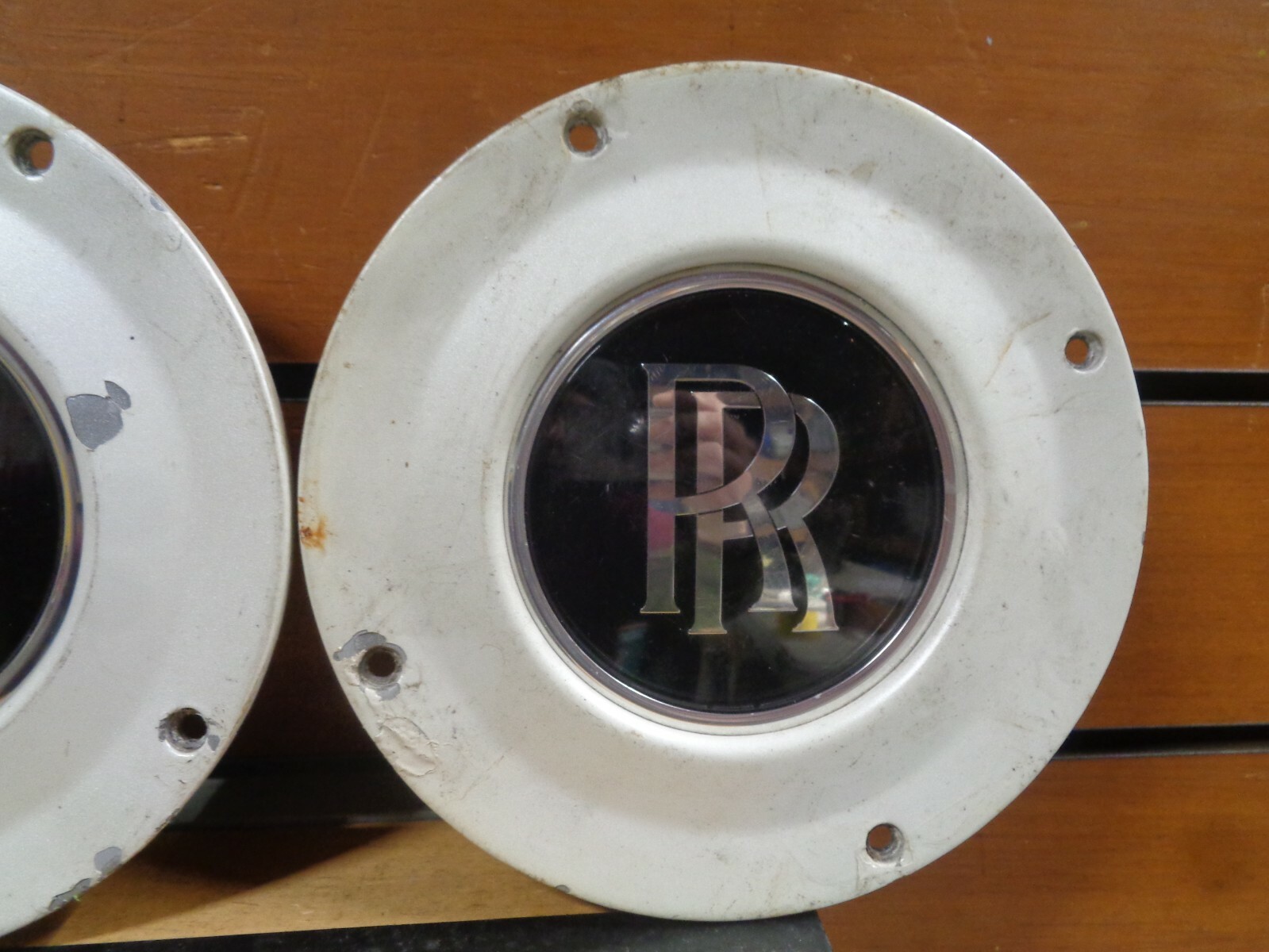 Rolls Royce Ghost Wraith Cover Metallic Center Floating Caps SET 36136773461