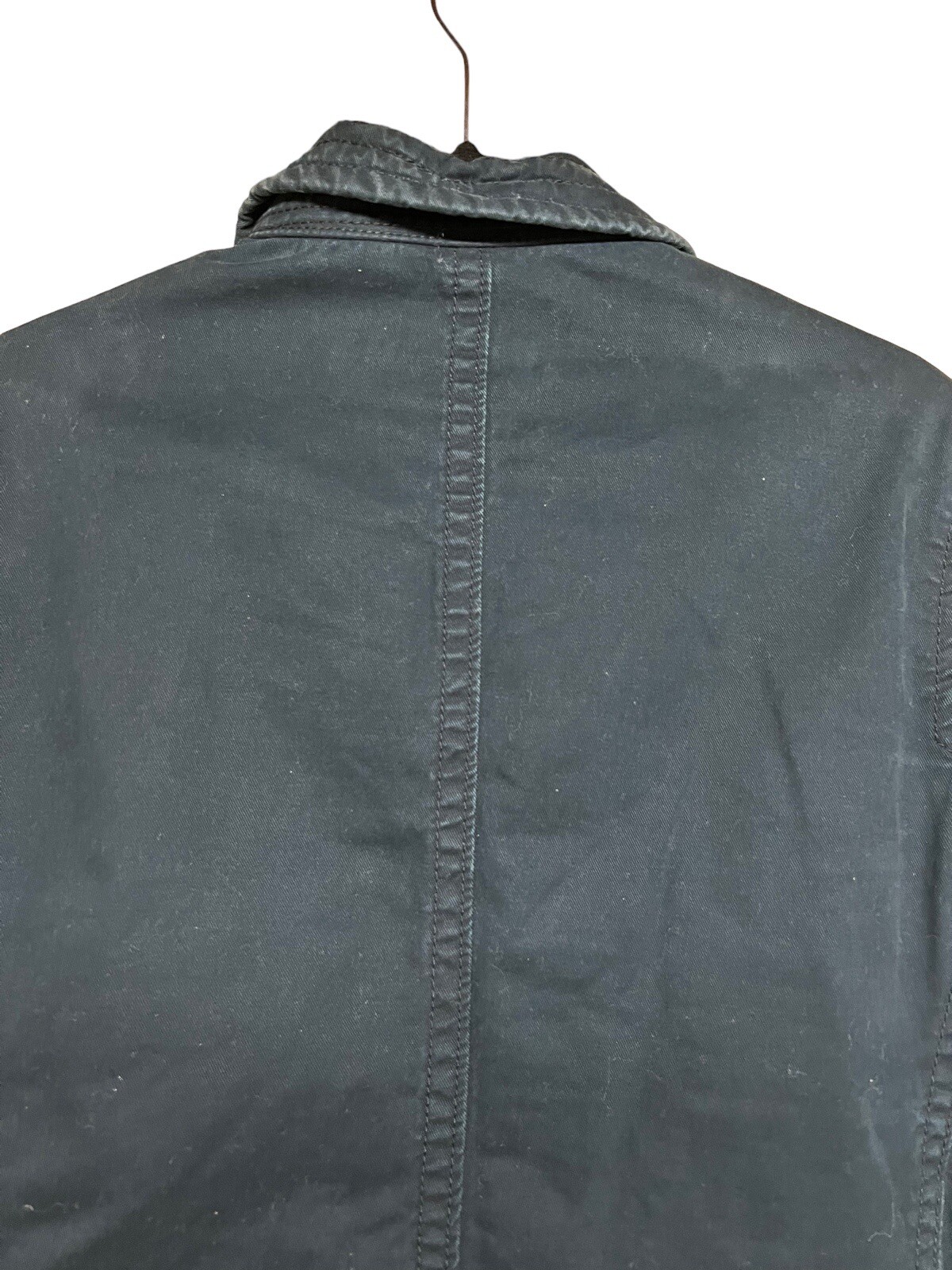Abercrombie & Fitch Sawtooth Utility Jacket Navy Blue Men’s Size Medium image 4