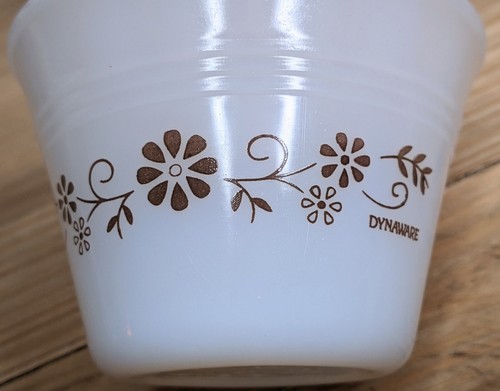 70s Vintage Milk Glass Ramekins Bowls Dynaware Retro Termocrisa Cups - Picture 4 of 8