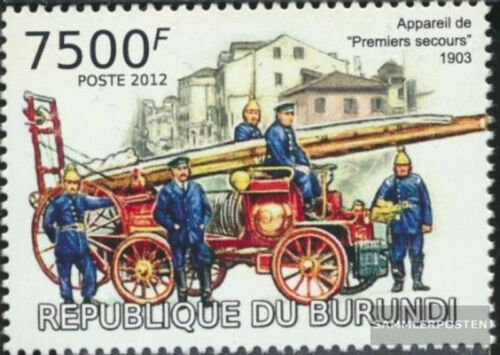 Burundi 2425 (kompl.Ausg.) postfrisch 2012 Feuerwehrfahrzeuge - Afbeelding 1 van 1
