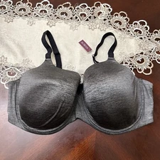 Adore Me Underwire Full Bra size 46DD Gray