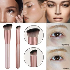 Concealer Brush Makeup Tool Foundation Brush Kabuki Brushes Flat Top Portable