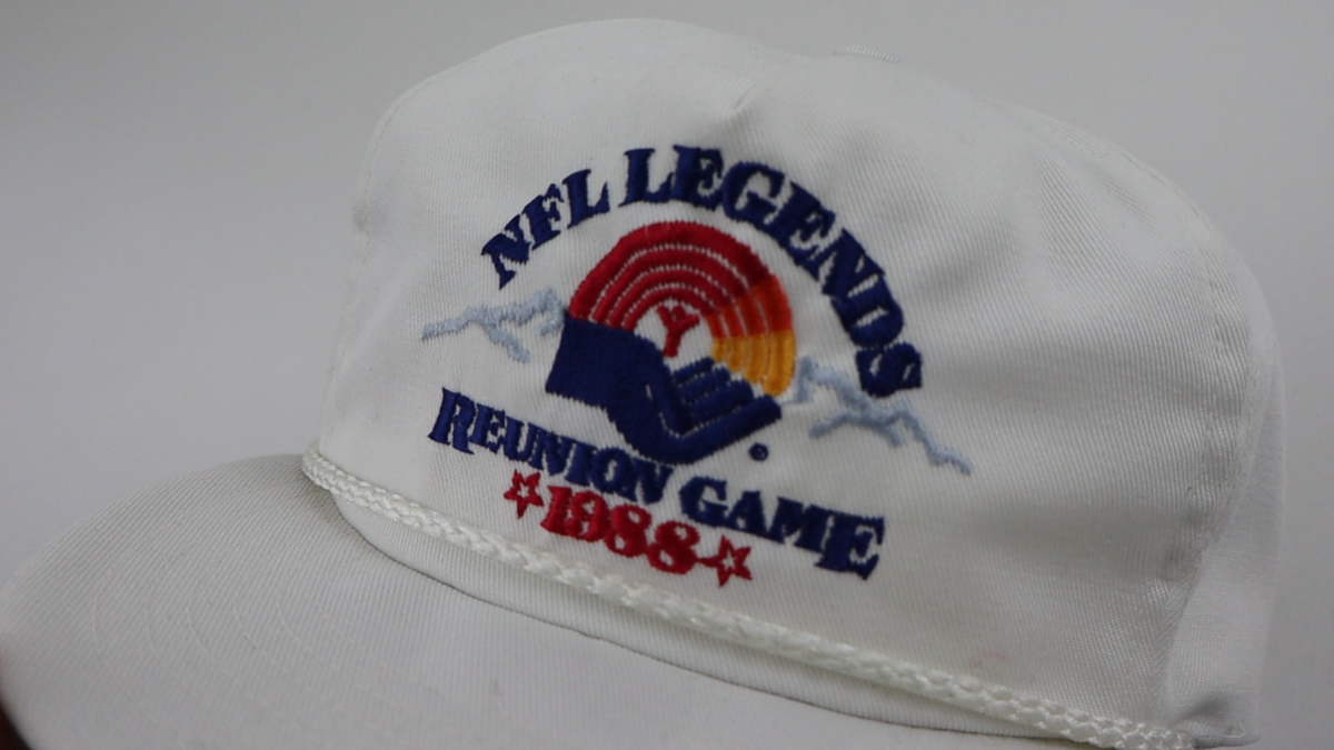 Vtg 80s NFL Legends 1988 Reunion Game Rope Cord Snapback Trucker