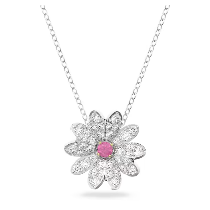 Swarovski Eternal Flower pendant Flower, Pink 5642868 NIB | eBay