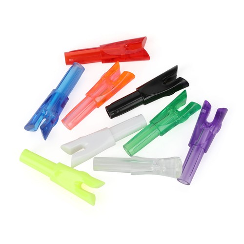 50X Arrow Nock Insert ID6.2mm Arrow Shaft Tail Plastic Archery Shooting Hunt DIY - Picture 12 of 22
