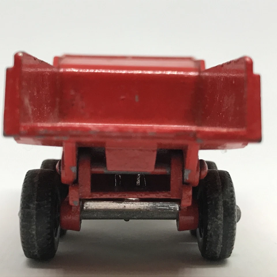 Camión de volteo Lesney Matchbox Nº48 rojo hecho en Reino Unido Foto 3 de 4