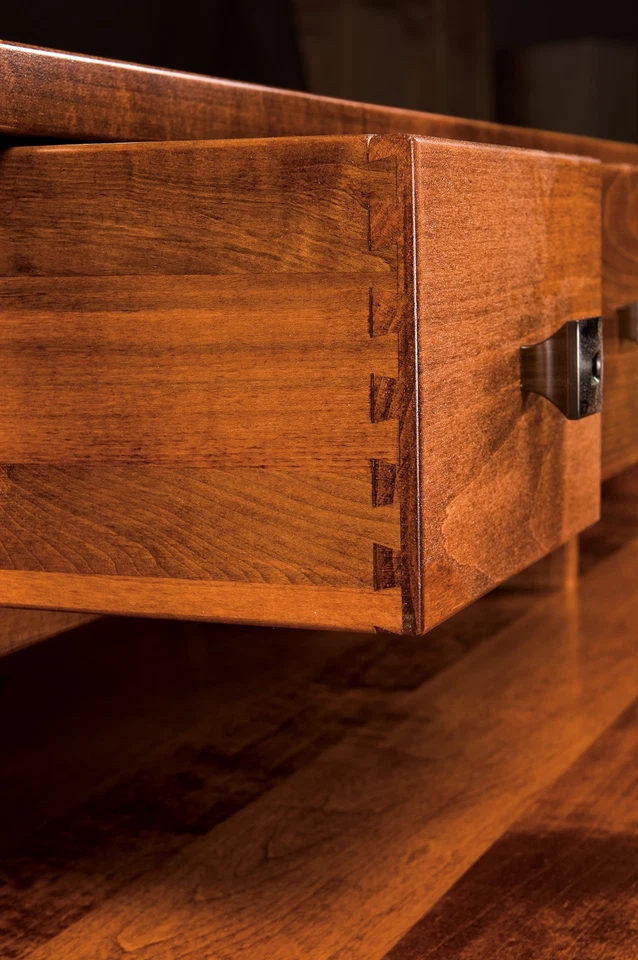 Escritorio de archivos de computadora Amish Shaker con tapa de madera maciza EE. UU. Foto 2 de 4