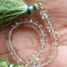 Green Amethyst Gemstone Beads,Center Drilled Beads,6mm-Semi Precious Beads,Round