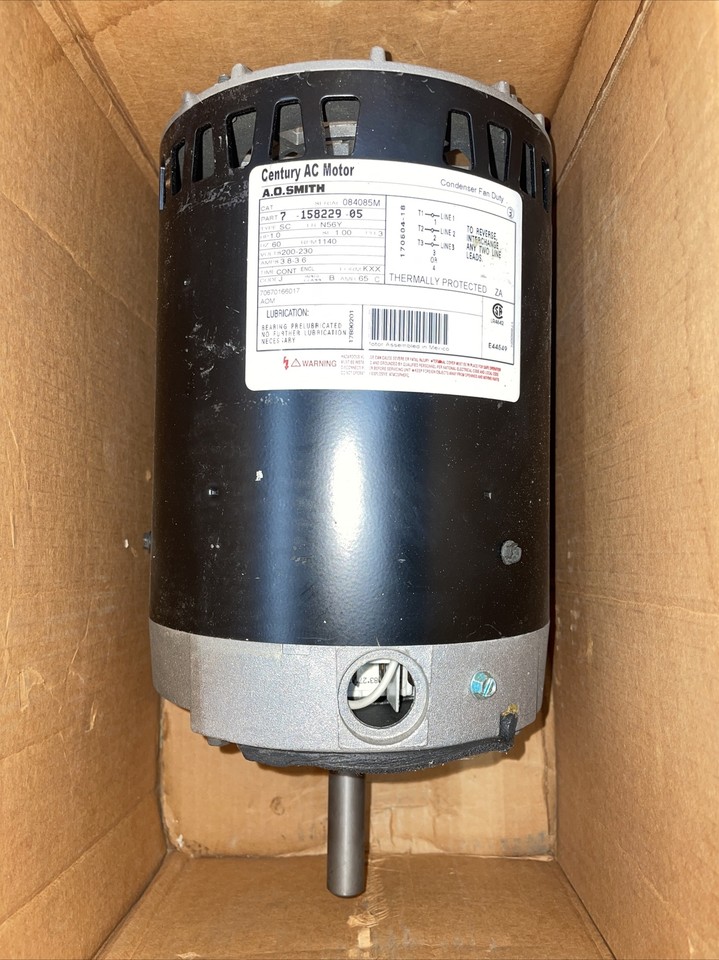 New in Box! Trane MOT1826 - 1Hp 200-230V 1140Rpm 56 Motor | eBay