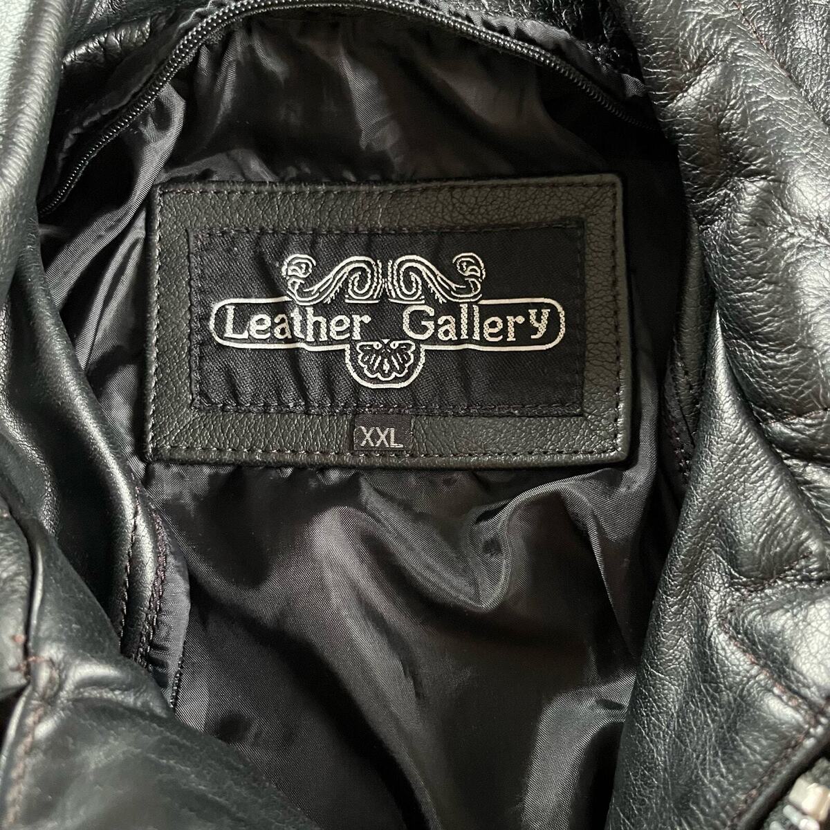 Vintage Black Leather Gallery Genuine Leather Punk Rocker Vintage Black Leather Gallery Genuine Leather Punk Rocker