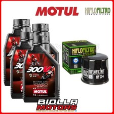 KIT TAGLIANDO HONDA CBR1000 RR Fireblade 2018 FILTRO OLIO MOTUL 300V 10W50 4x108