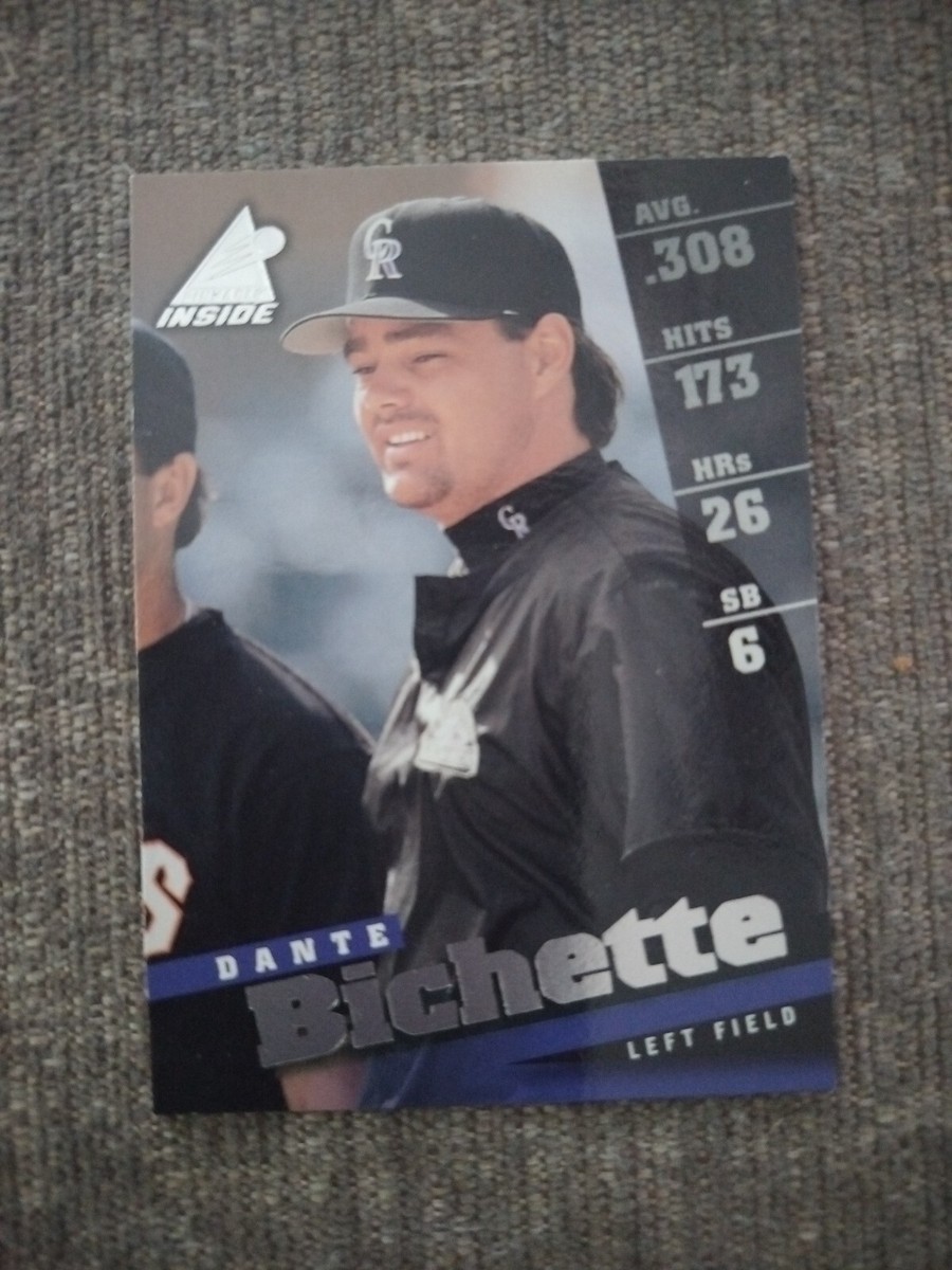 1998 Pinnacle Inside Baseball Card #96 Dante Bichette Rockies Nm