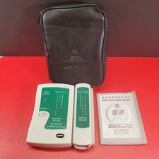 RJ45  RJ11 NETWORK CABLE TESTER MASTER NS-468 CPJ20 16T 0318 WITH REMOTE