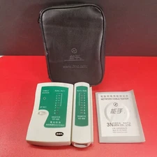 RJ45 & RJ11 NETWORK CABLE TESTER MASTER NS-468 CPJ20 16T 0318 WITH REMOTE