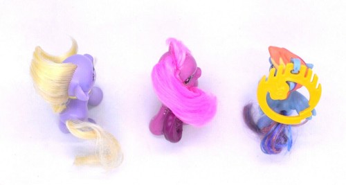 My Little Pony Favorites Lyrica Lilac Cheerlie Rainbow Dash lotto di 3 - Foto 5 di 6