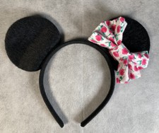 Mouse Ears Child Size Pink White Bow Minnie Disney Unbranded Costume