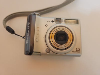 Canon PowerShot A510 3.2 Megapixel Digital Camera - For parts or