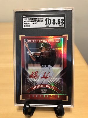 FERNANDO TATIS JR ROOKIE AUTOGRAPH 2015 ELITE EXTRA EDITION 
