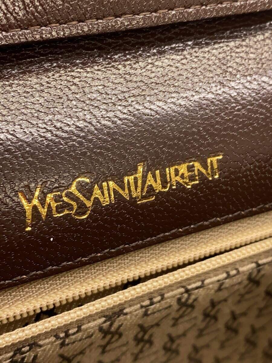 Borsa a tracolla YVES SAINT LAURENT pelle BRW tinta unita