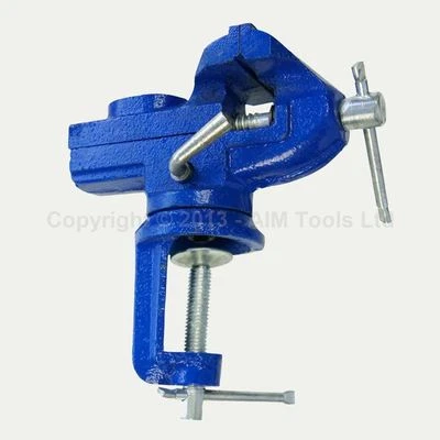 MERRY TOOLS 402322 360 Degree Rotating Mini Table Bench Clamp Vice Swivel Base 60MM